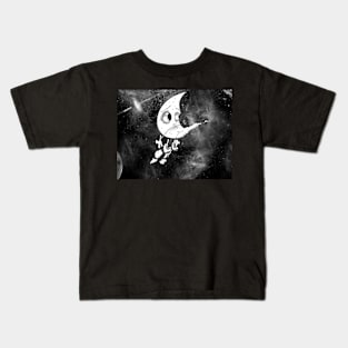 Moonchild lost in the stars... Kids T-Shirt